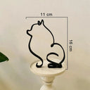 Durable Metal Dog Sculpture For Pets