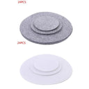 Set Of 24 Eco-Friendly Felt Plate Protectors For Cookware