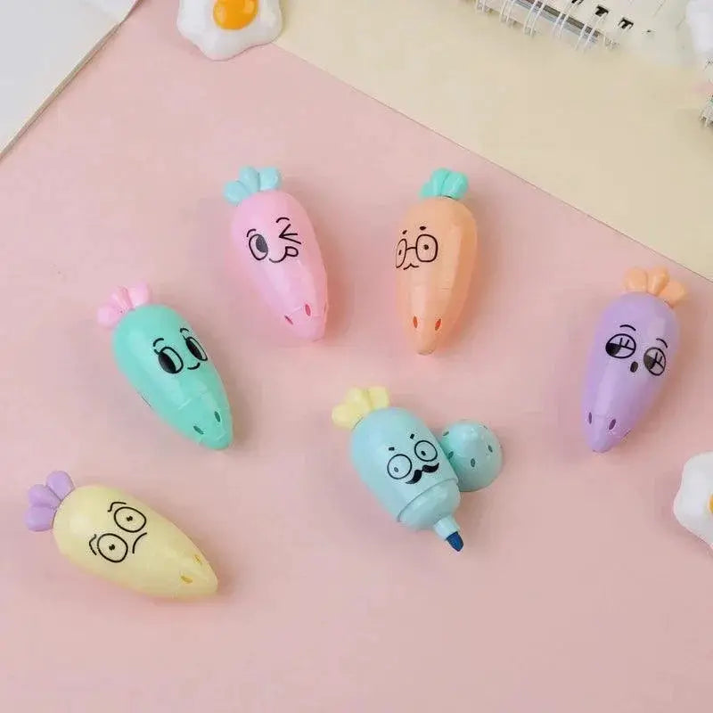 Charming Capsule Highlighter Marker for School Supplies
