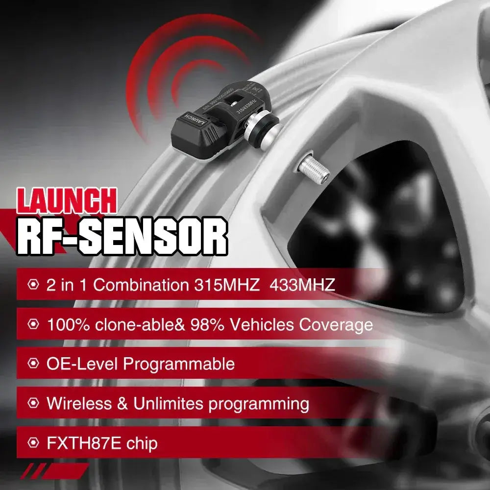 Launch X431 2 In 1 RF Sensor TPMS Tire Repair Tools