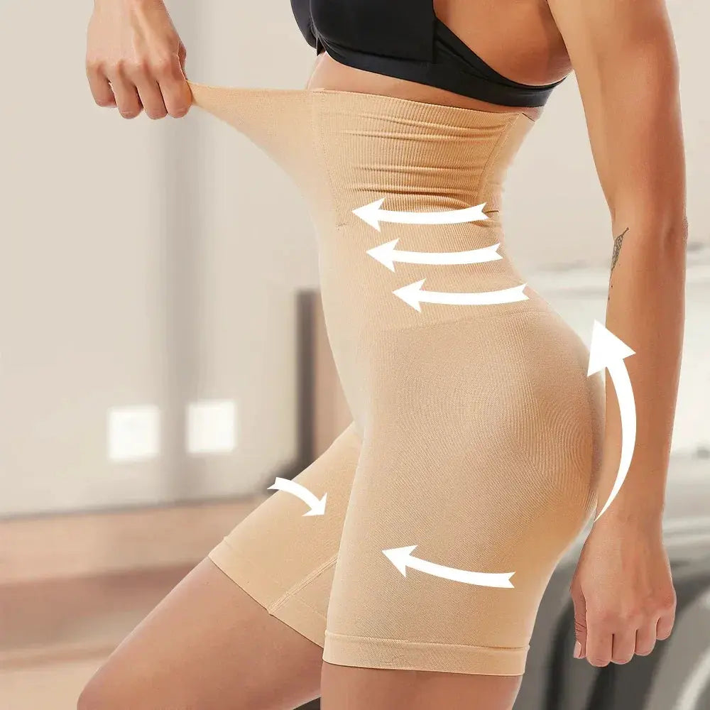 High Waist Tummy Control Shapewear For Women Seamless