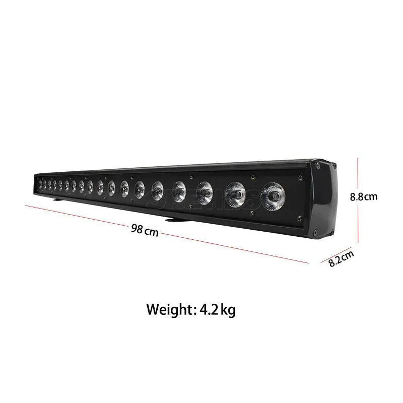 SHEHDS LED Bar Wall Wash 18x18W RGBWA UV Lighting Fixture