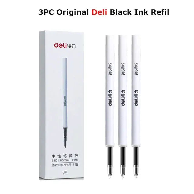 Xiaomi Deli Metal Gel Rollerball Pen 0.5mm for Students