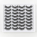 Ultimate 3D Mink False Eyelashes Variety Pack Fluffy Natural