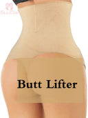 High Waist Seamless Body Shaper Briefs Firm Control Thong