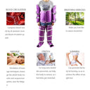 Electric Air Compression Body Massager Air Circulation Pump Leg Wraps Foot Ankles Compression Socks Detoxification Machine