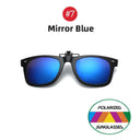 VIVIBEE Polarized Clip-On Sunglasses for Men and Women