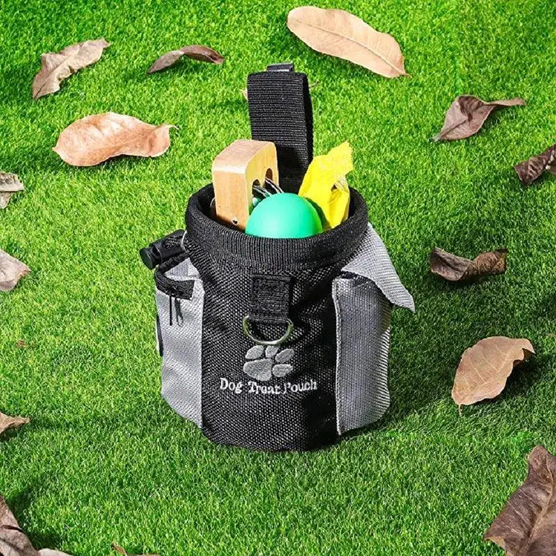 Dog Training Waist Bag For Treats Portable Pet Snack Pouch