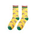 Playful Avocado & Sushi Animal Socks - Happy Cotton Blend