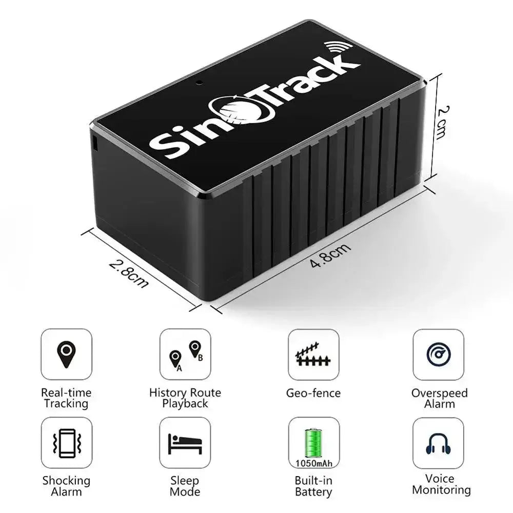 ST Mini GPS Tracker for Car Kids and Pets Advanced Tracking