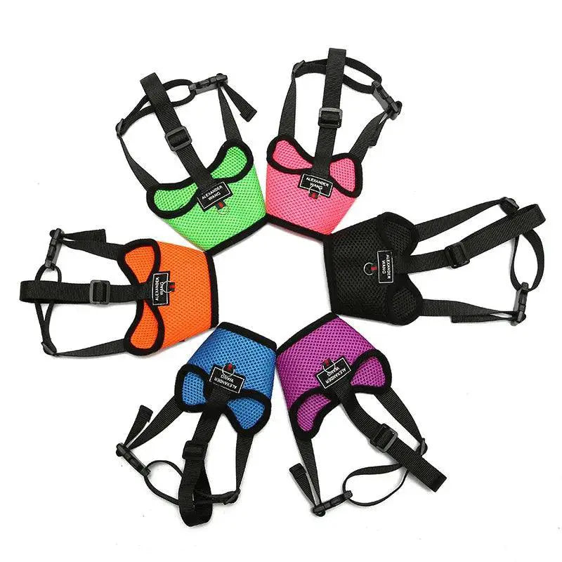 Adjustable Dog Muzzle And Pet Heating Pad Safe Dog Solution