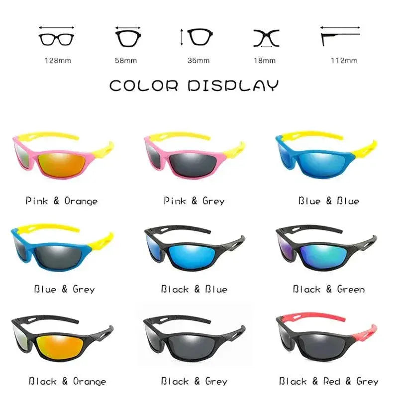 Yameize Kids Polarized Sunglasses UV Protection Eyewear
