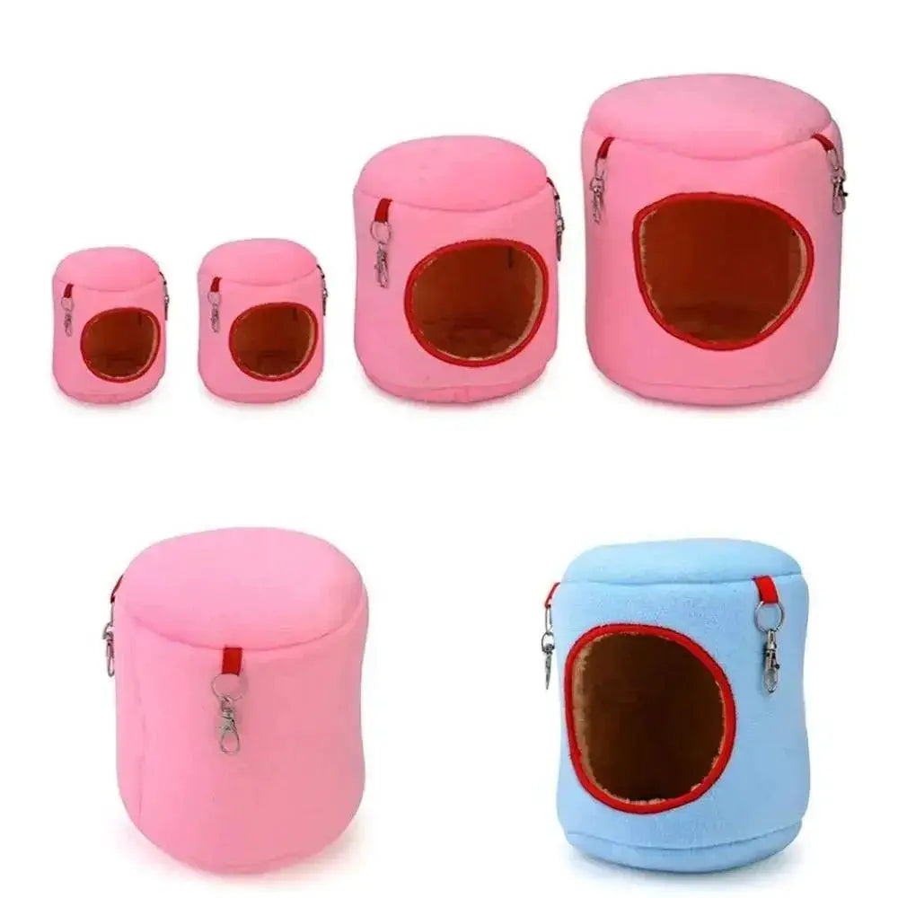 Bird Nest Parrot Hammock Warm Cotton Pet Bed Cozy House