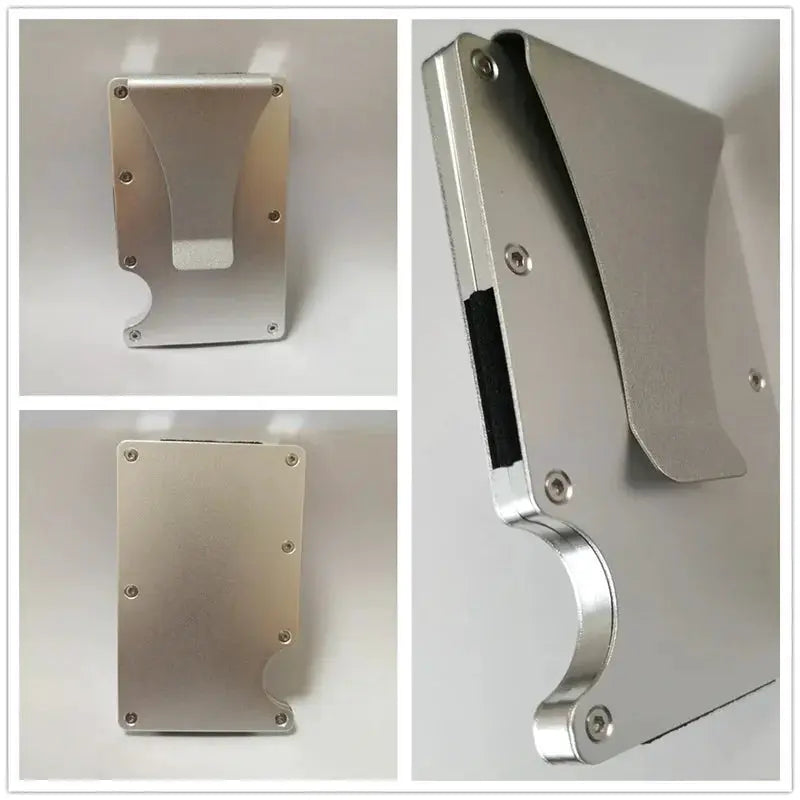 Slim Aluminium Credit Card Holder Wallet Card Organizer