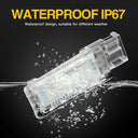 2Pcs LED Interior Footwell Light For VW Golf Polo Scirocco