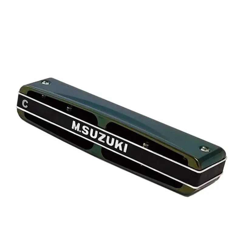 Suzuki Olive C 20 Diatonic Harmonica Key of C Olive Green
