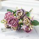 Durable Silk Peony Bouquet for Weddings