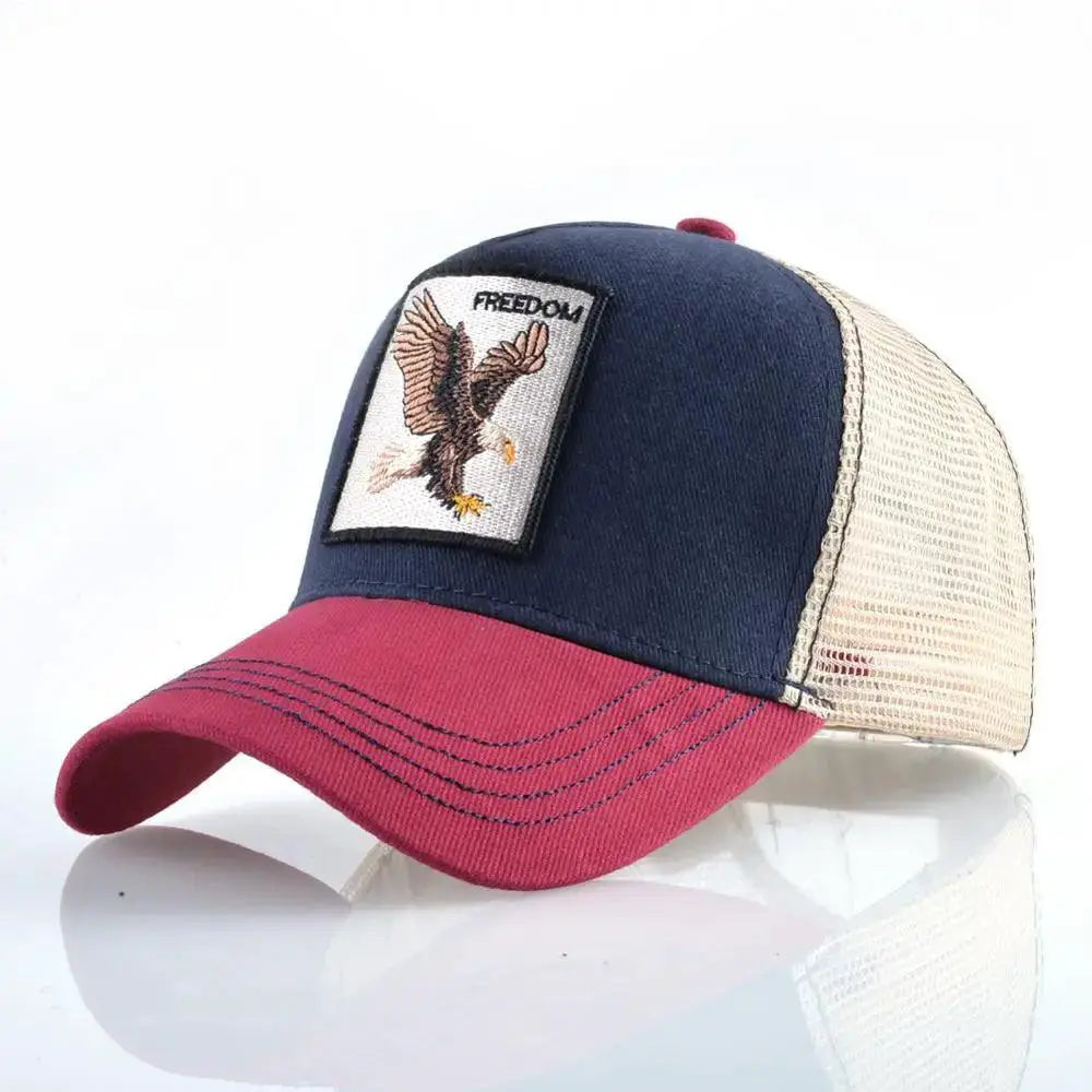 Fashion Animals Embroidery Snapback Hip Hop Baseball Cap