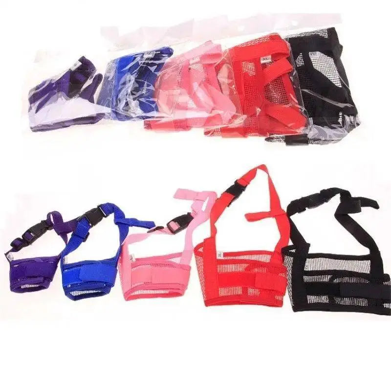 Dog Safety Mesh Muzzle for Biting and Barking Control