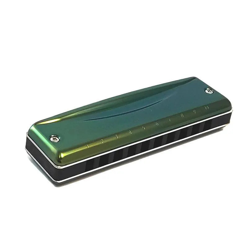 Suzuki Olive C 20 Diatonic Harmonica Key of C Olive Green