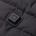 11 Area Heating Vest Men Women Casual V-neck USB Heated Jacket