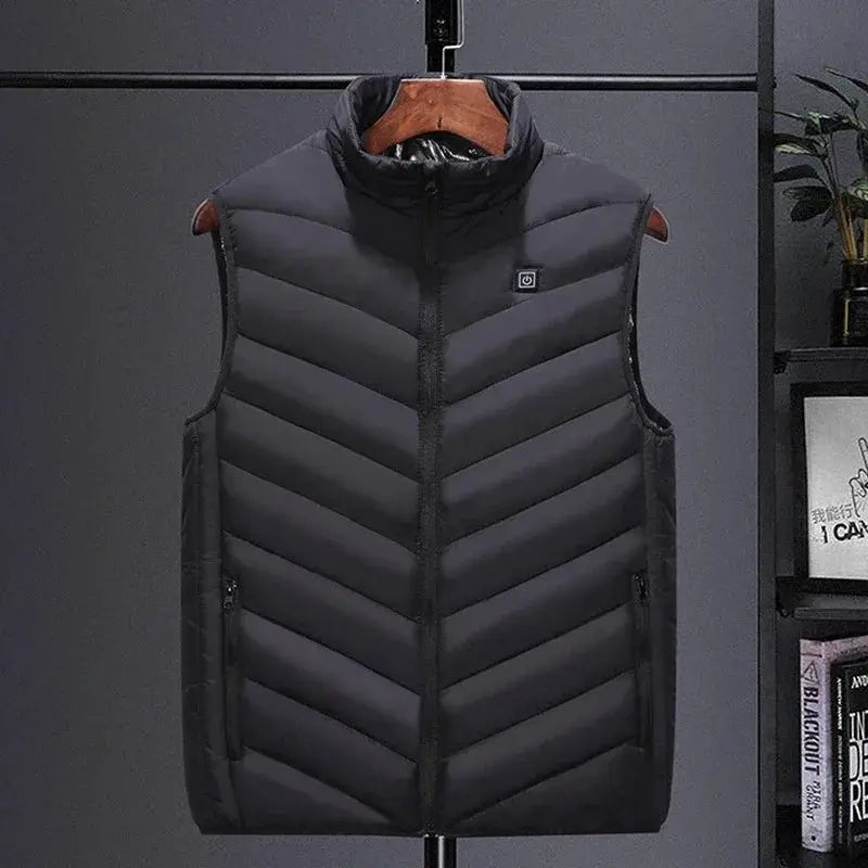 Men's Graphene Heated Vest USB Jacket For Cold Weather