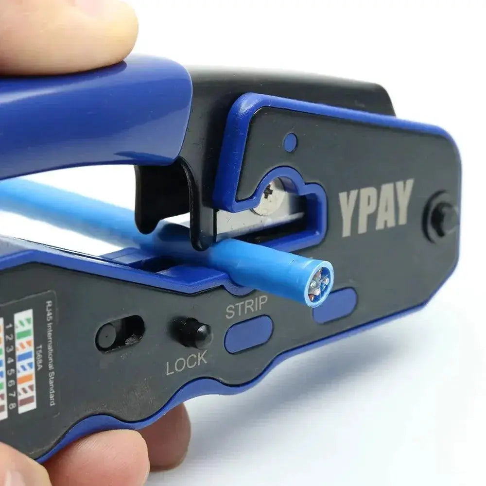 Ypay RJ45 Crimp Tool Premium Ethernet Cable Networking