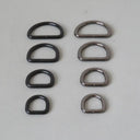 Metal D Rings for Bag Purse Belt Straps Pet Accessory