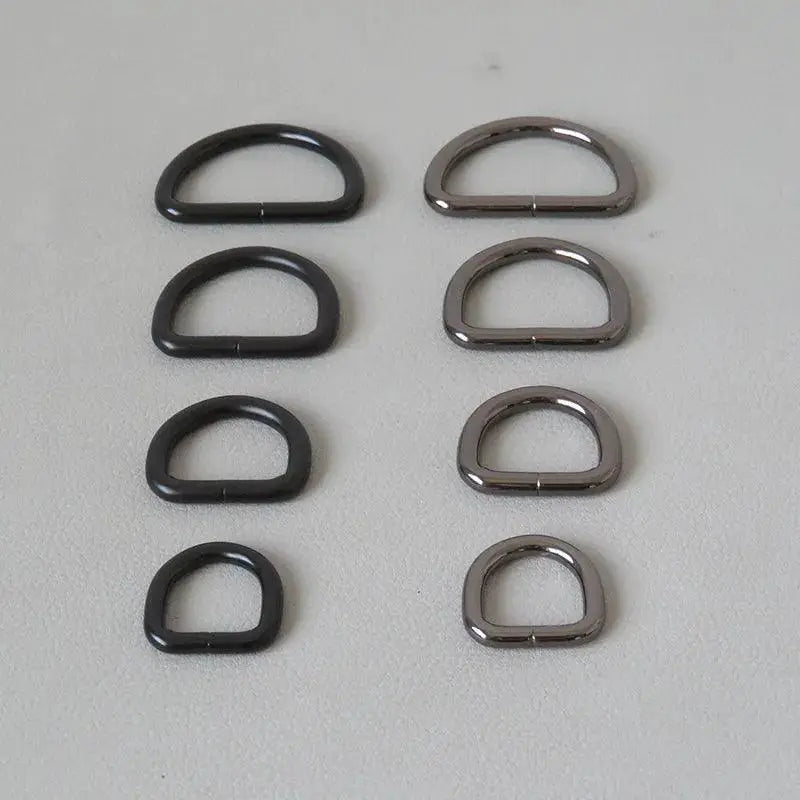 Premium Metal D Rings For Bags Purses Belts And Pet Gear