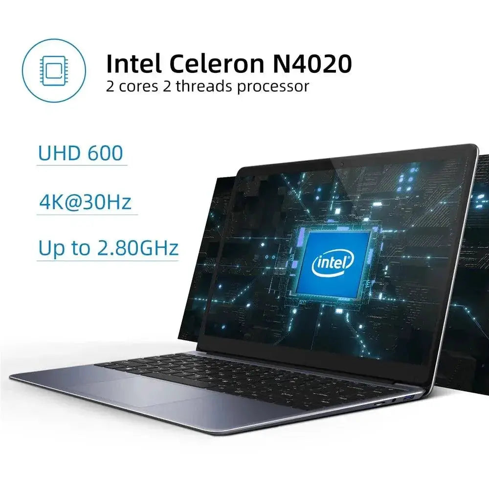 HeroBook Pro Laptop Powerful Intel Processor 8GB RAM