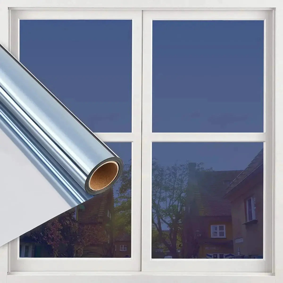 Mirror Privacy Film Daytime Window UV Blocking Heat Control
