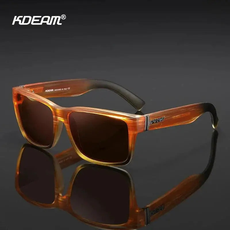 KDEAM Polarized Photochromic Sport Sunglasses for Men