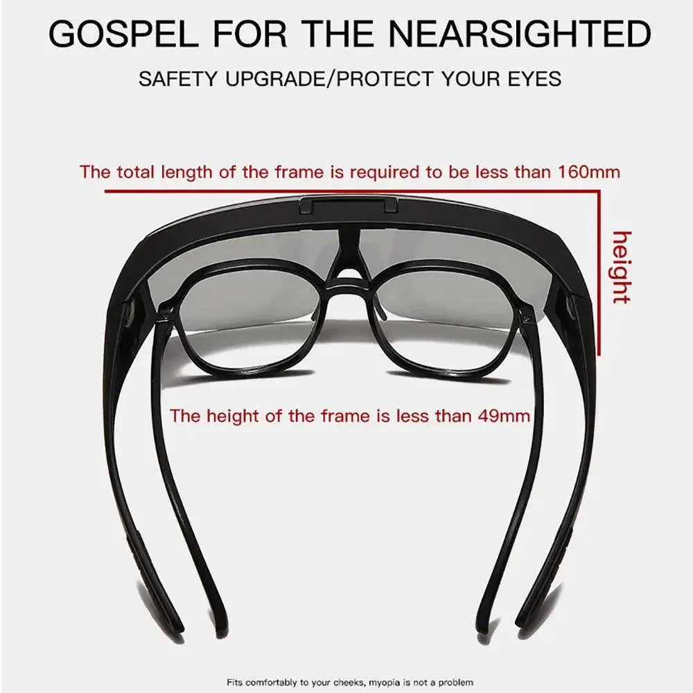 Polarized Fit Over Sunglasses For Prescription Glasses