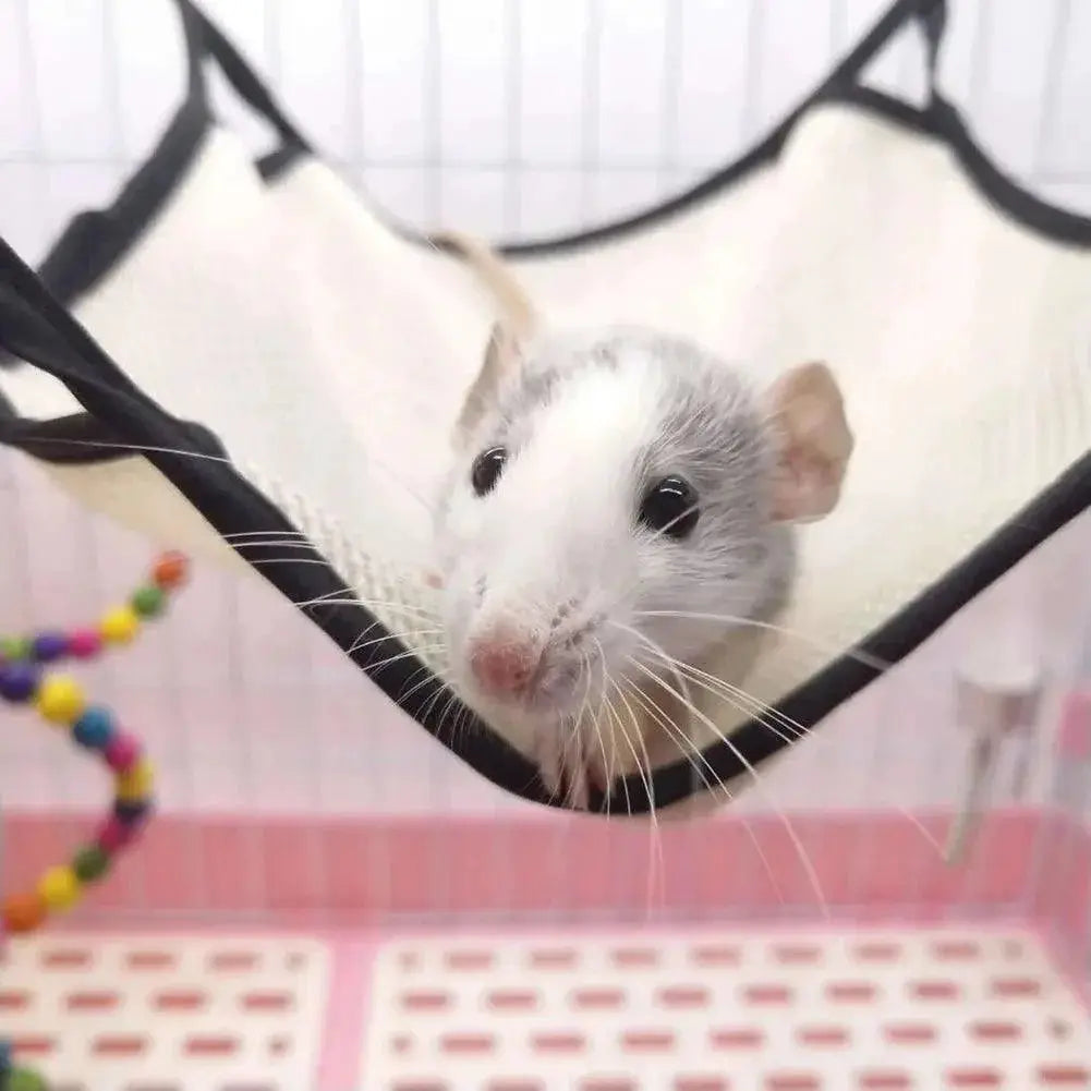 Breathable Mesh Pet Hammock Swing Mat For Small Animals