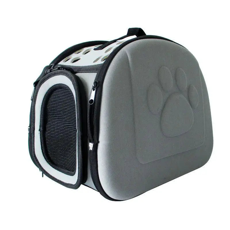 Breathable Cat Capsule Backpack Travel — Opaque White