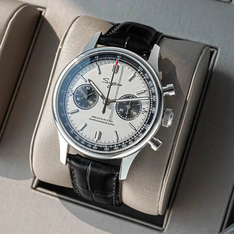 Sugess Pilot Chrono Mechanical Watch — product image 6