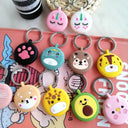 AirTag Silicone Protective Case with Keychain for Safety