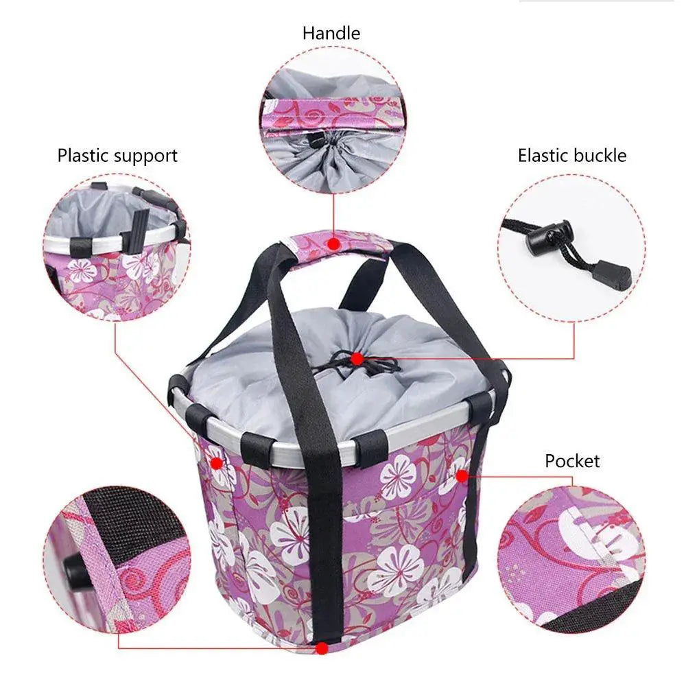 TrailMate Bike Basket Pet Carrier For Safe Travel Storage