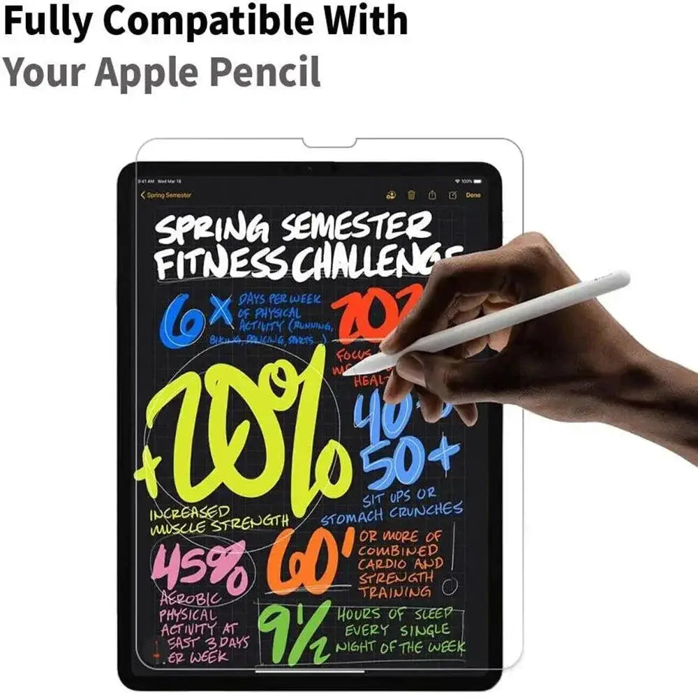 Tempered Glass Screen Protector For iPad Scratch Proof Guard