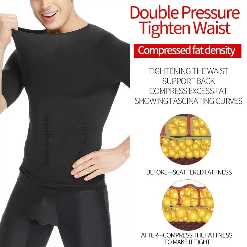 Men's Slimming Body Shaper Vest For Tummy Control Wear
