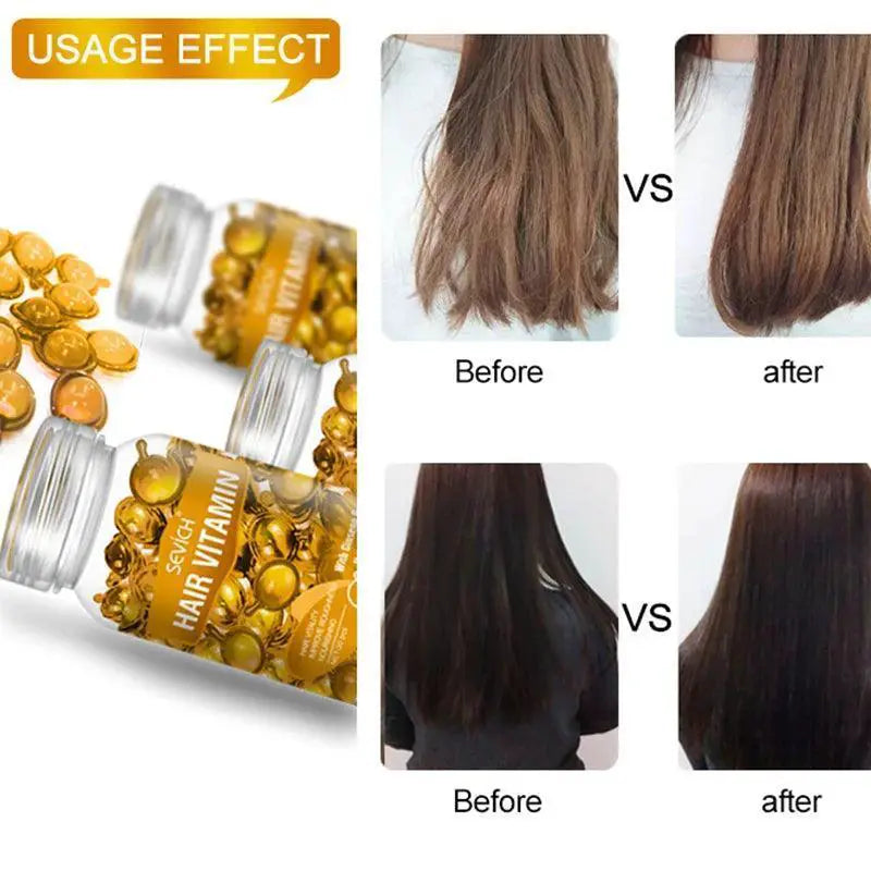 Repair Hair Serum With Moroccan Oil For All Hair Types