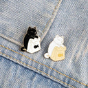 Charming Cat Brooch for Cat Lovers Gift