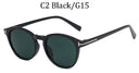Trendy Vintage Round Sunglasses for Men and Women