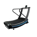 Whisper Quiet Manual Treadmill Curved Arc Home Gym