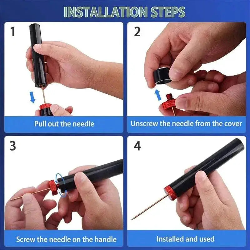 Portable Air Pressure Wine Opener For Easy Cork Removal