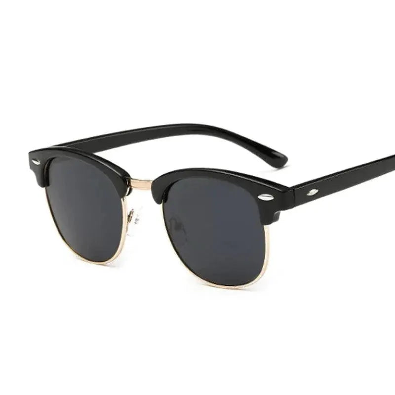Luxury Half Frame Polarized Sunglasses For Men And Women
