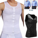 Men's Slimming Shapewear Compression Shirt with Zipper
