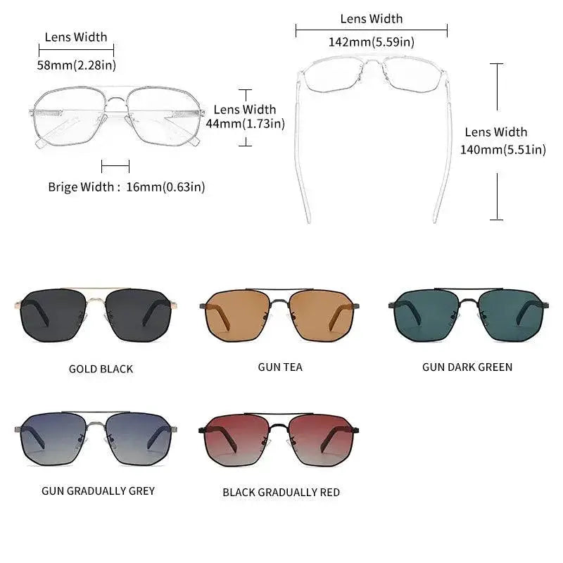 GCV 2021 Luxury Polarized Pilot Sunglasses For Men