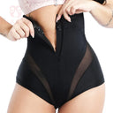Luxe Lace Body Shaper With Zipper Double Control Shapewear