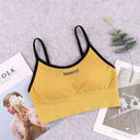Cotton Sports Bra: Stylish Crop Top for Gym and Fashion